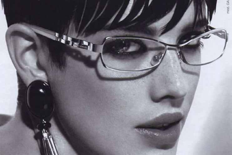 giorgio armani campaign hair