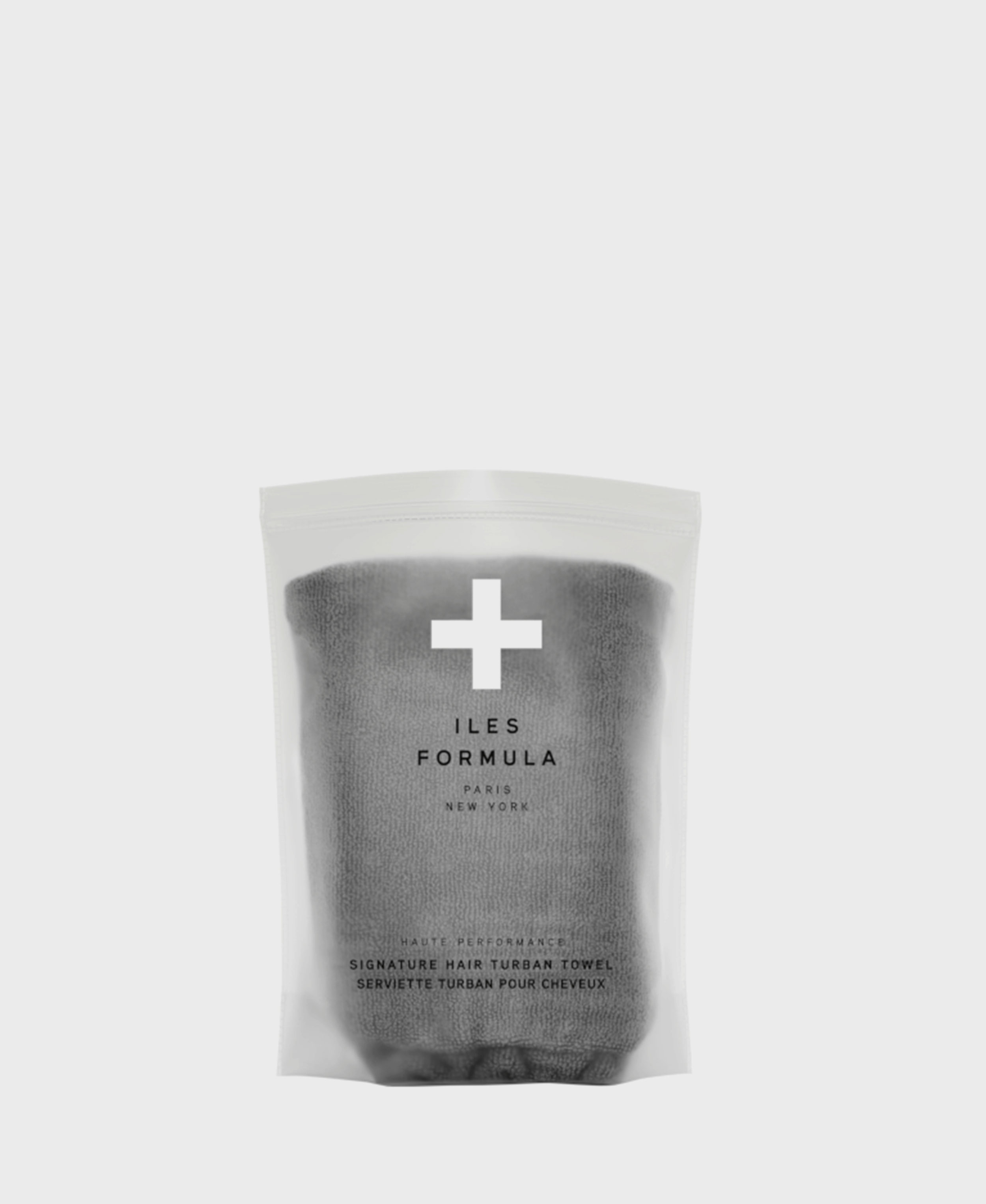 TURBAN TOWEL - CHARCOAL