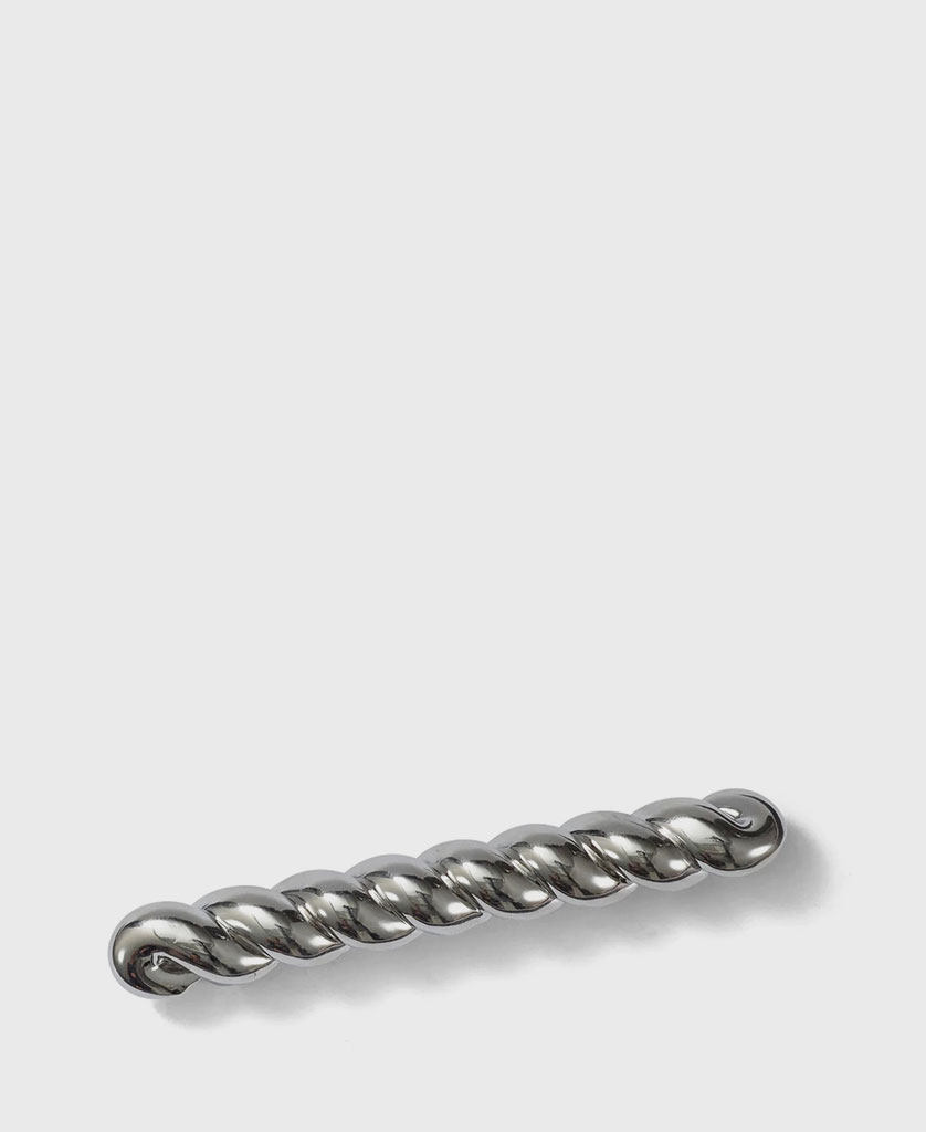 GLOSSY TWIST BARRETTE