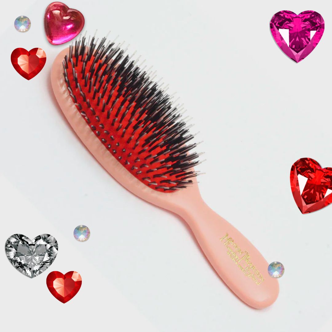 MASON PEARSON POCKET HAIRBRUSH - PINK