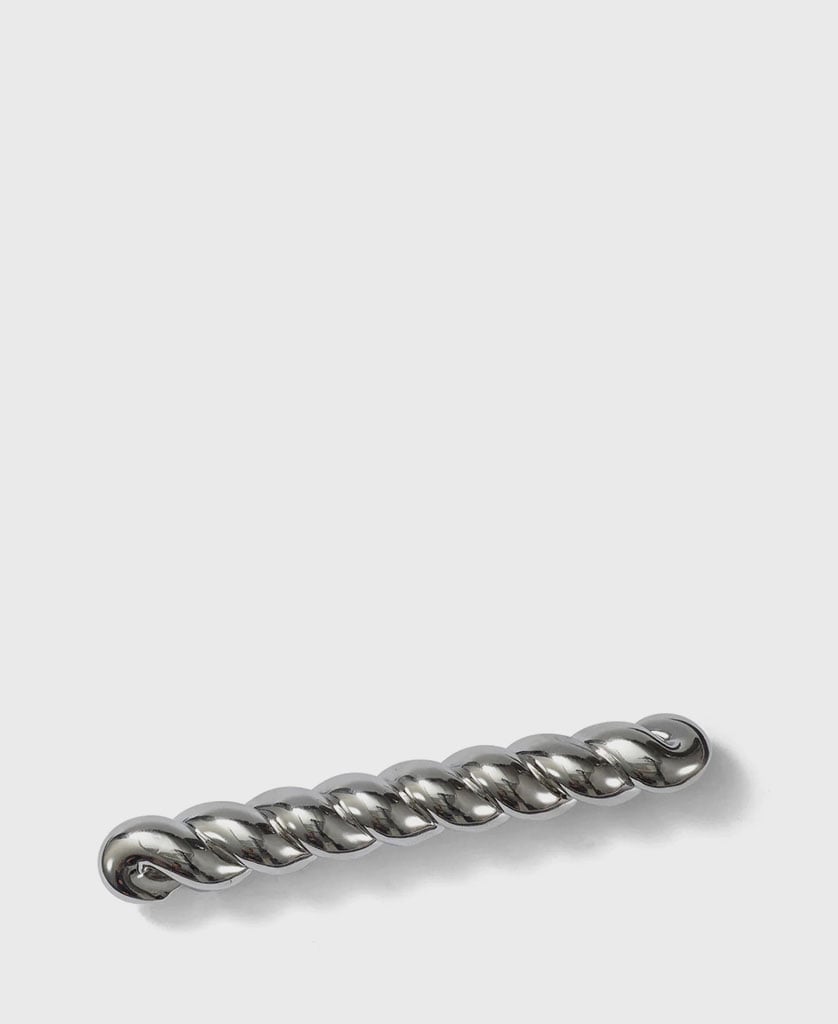GLOSSY TWIST BARRETTE