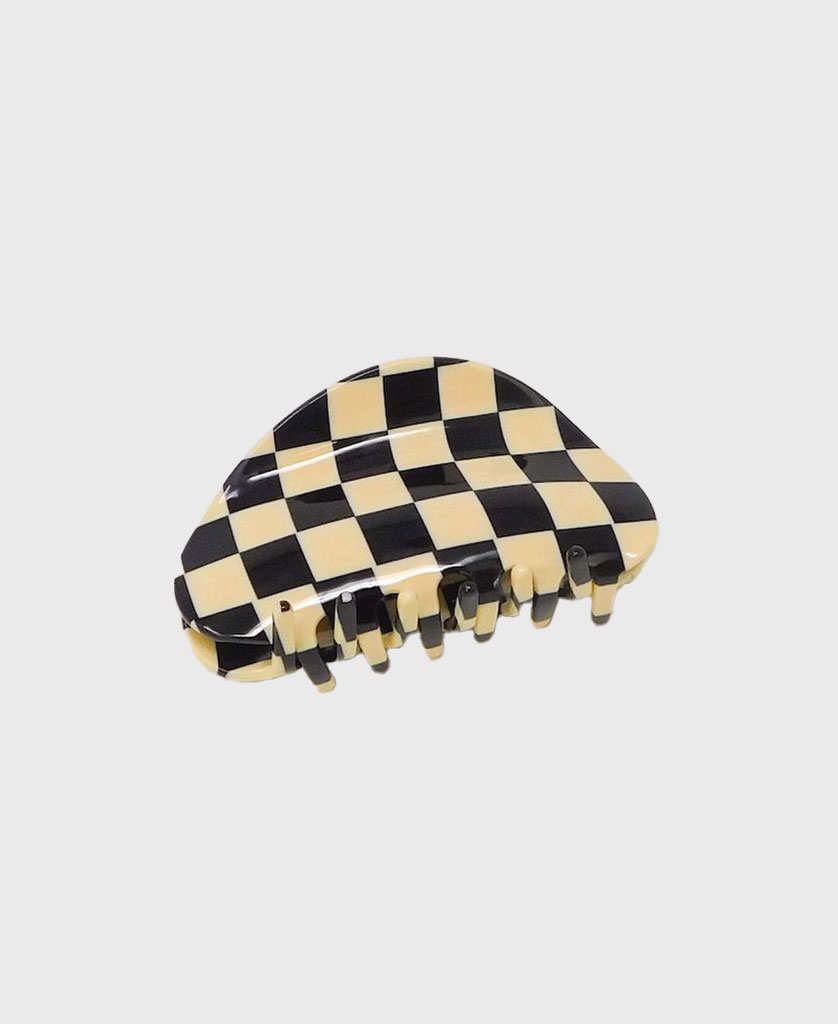 CHECKER CLAW - BLACK/WHITE