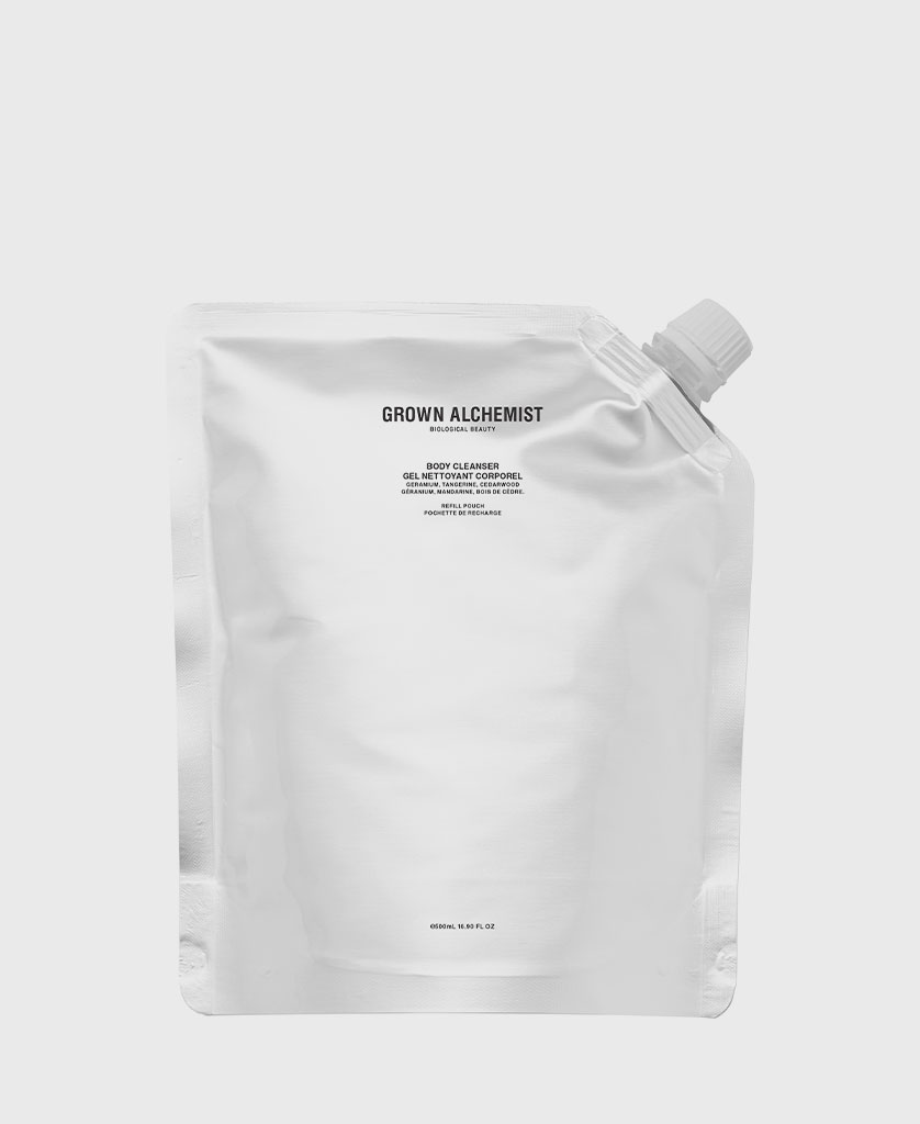 BODY CLEANSER: GERANIUM, TANGERINE, CEDARWOOD 500ML REFILL