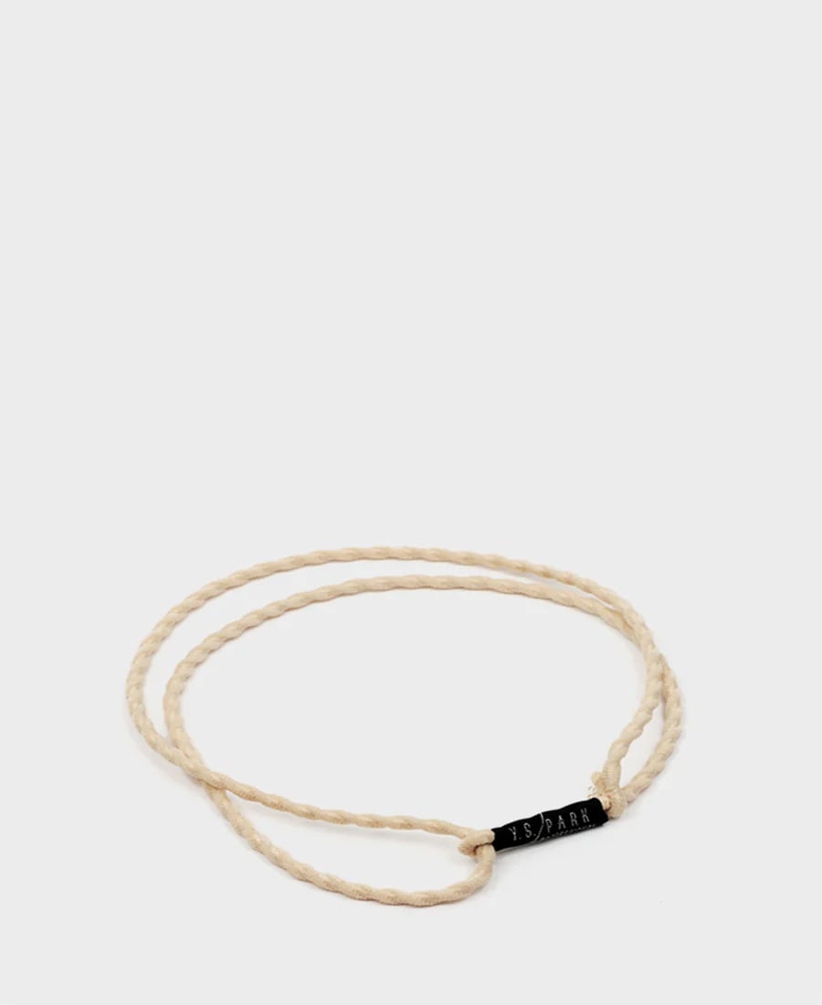 ELASTIC HAIR BAND IVORY