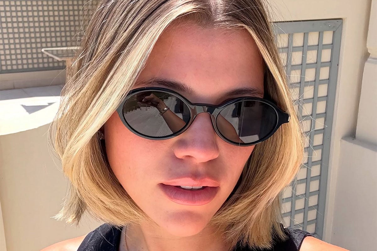 sofia richie grainge hair