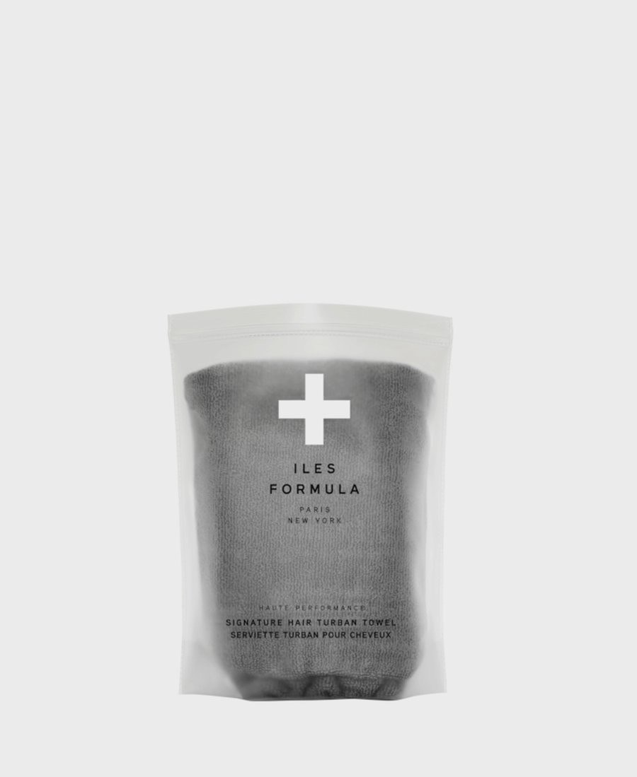 ILES FORMULA TURBAN TOWEL CHARCOAL
