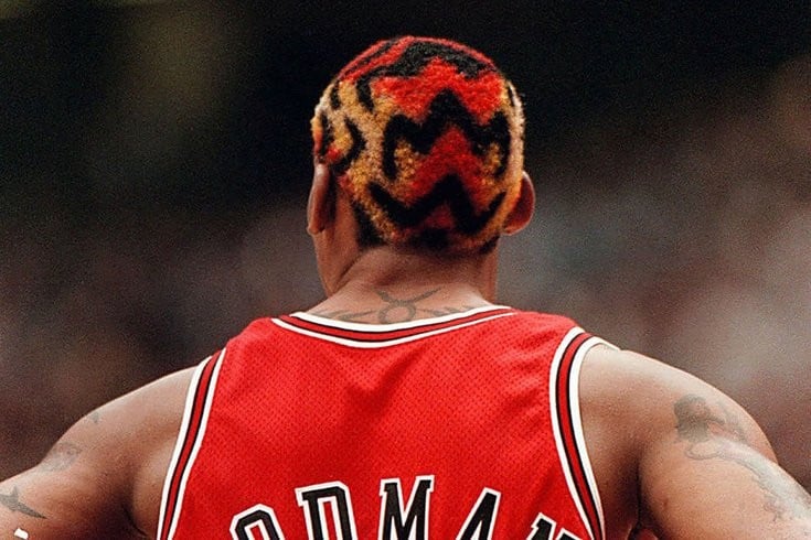 HallofFame: Dennis Rodman's hair.