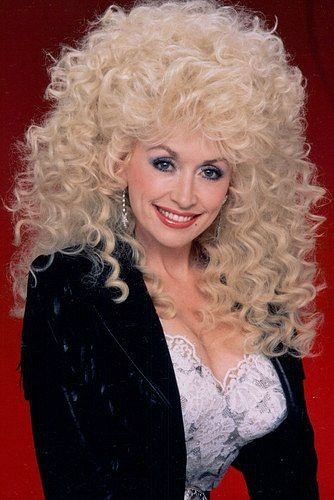 Dolly Parton Hairstyle Middle Length Capless Synthetic Wigs(Buy 1 Get