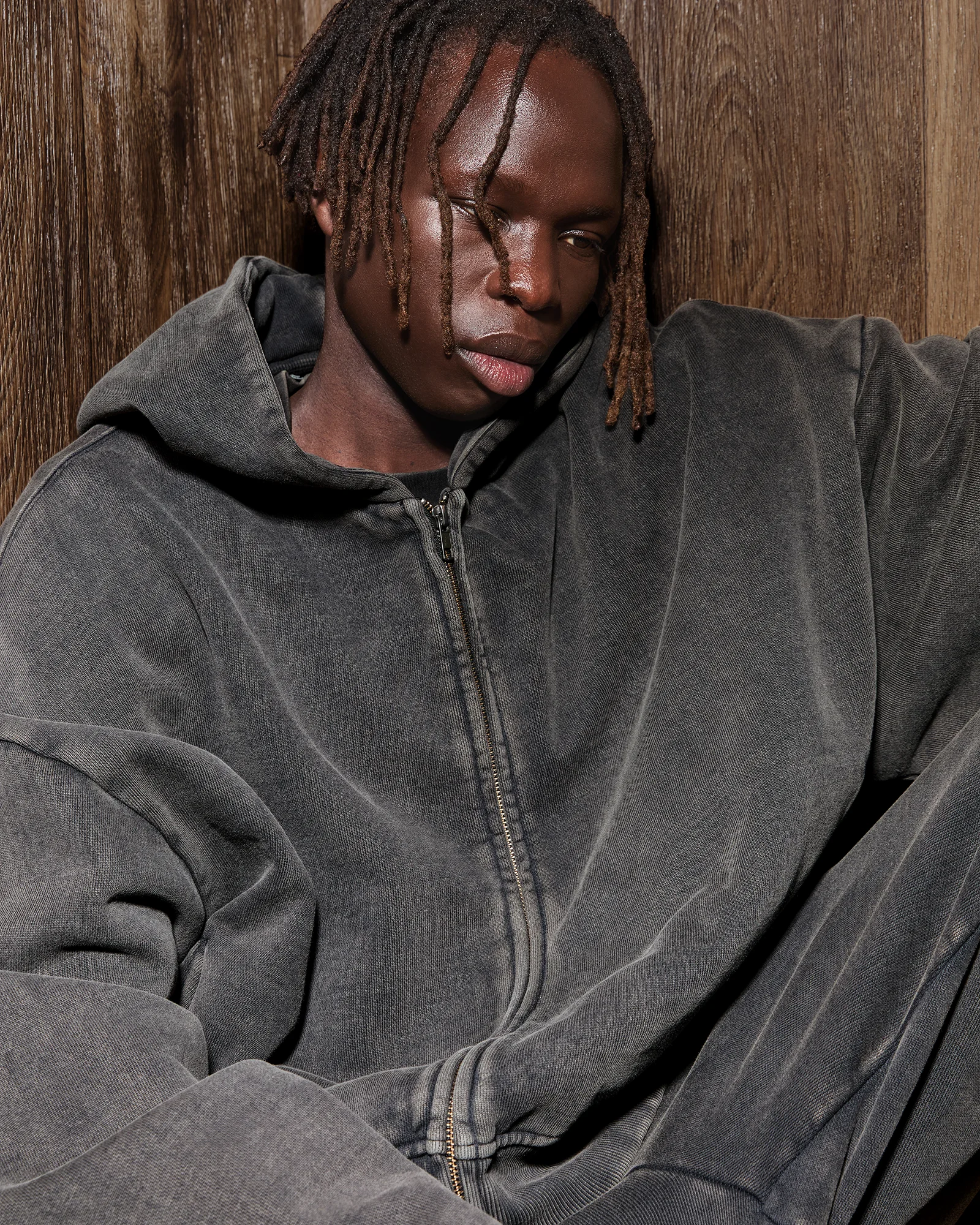 entire studios スウェット　L washed black box crew washed black – entire studios
