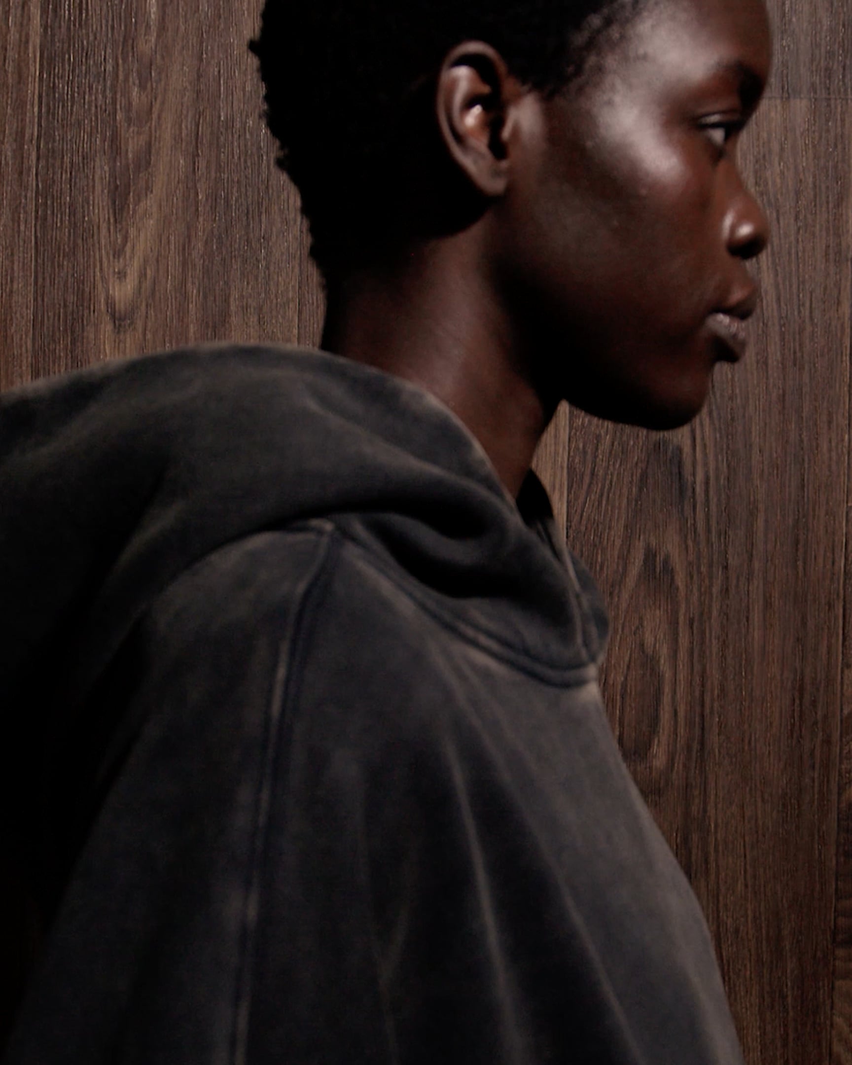 ENTIRE STUDIOSパーカーHeavy Hood washedblack Entire Studios Heavy Hood - Washed Black – Kith