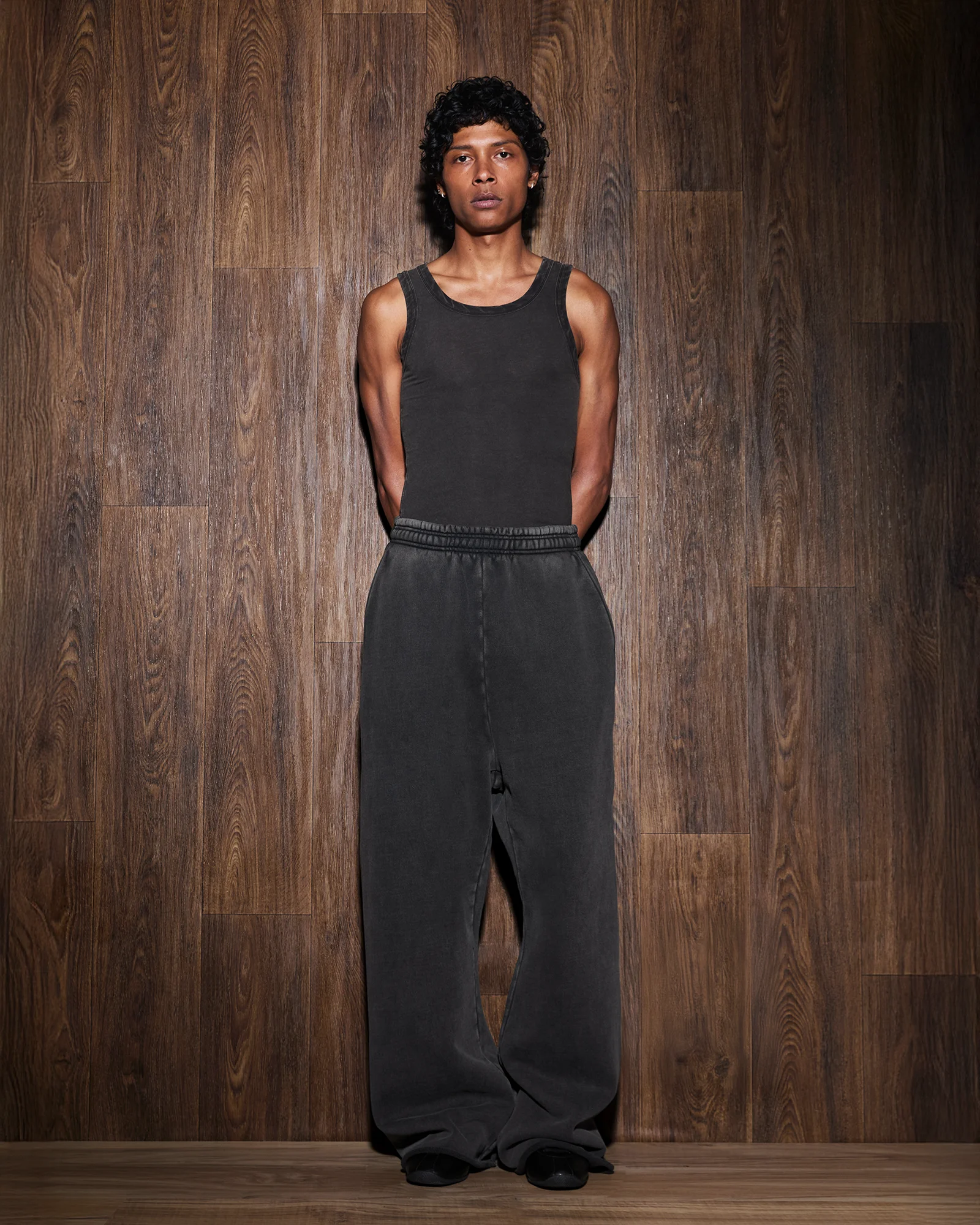 ENTIRE STUDIOS FULL SWEATPANT パンツ full sweatpant washed black – entire studios