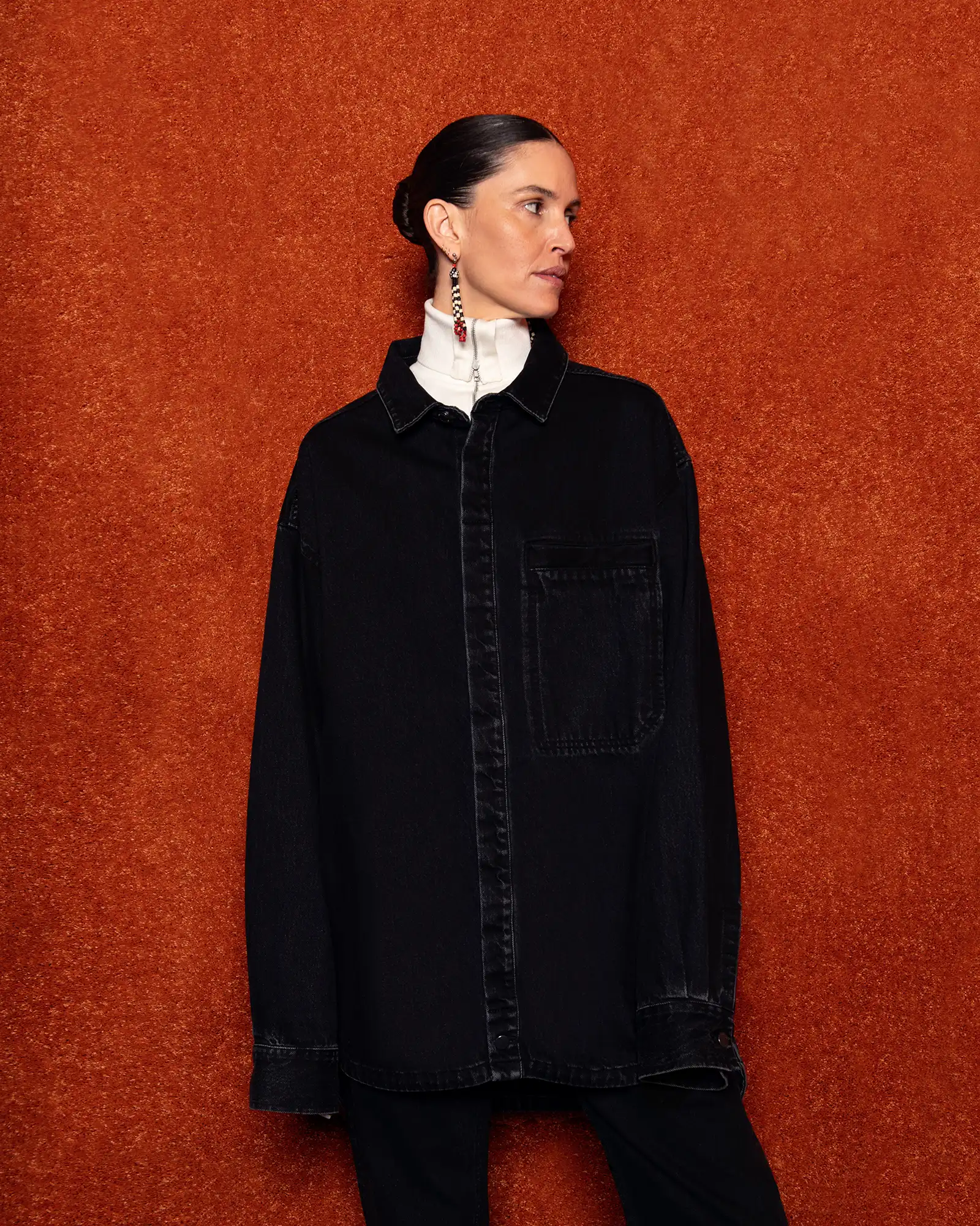 herculean shirt magnetite – entire studios