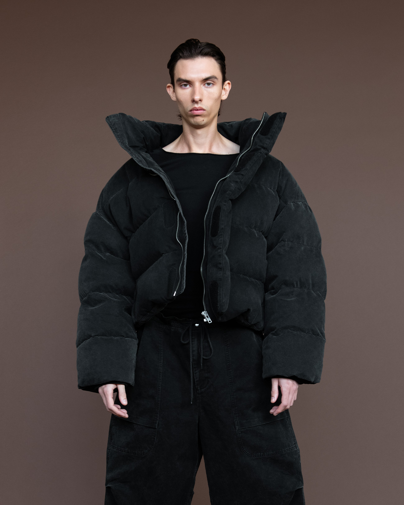 ジャケット・アウター Entire Studios MML PUFFUR jacket M mml puffer cotton off white – entire studios