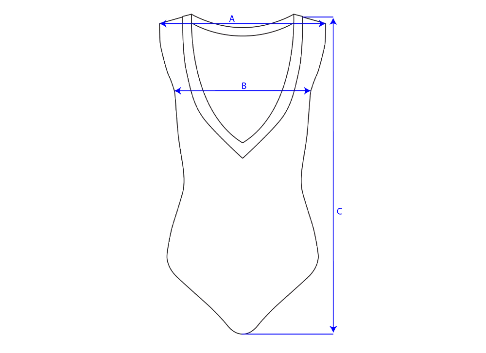 DEEP V NECK BODYSUIT