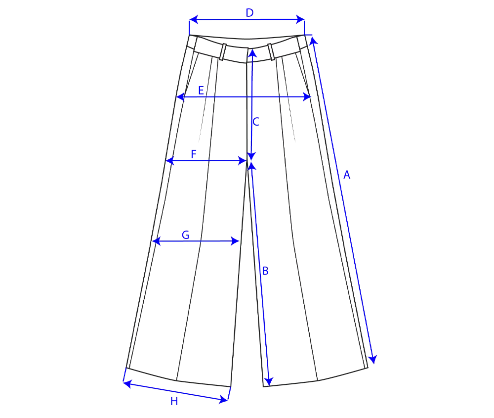 PLEATED WOMENS PANT