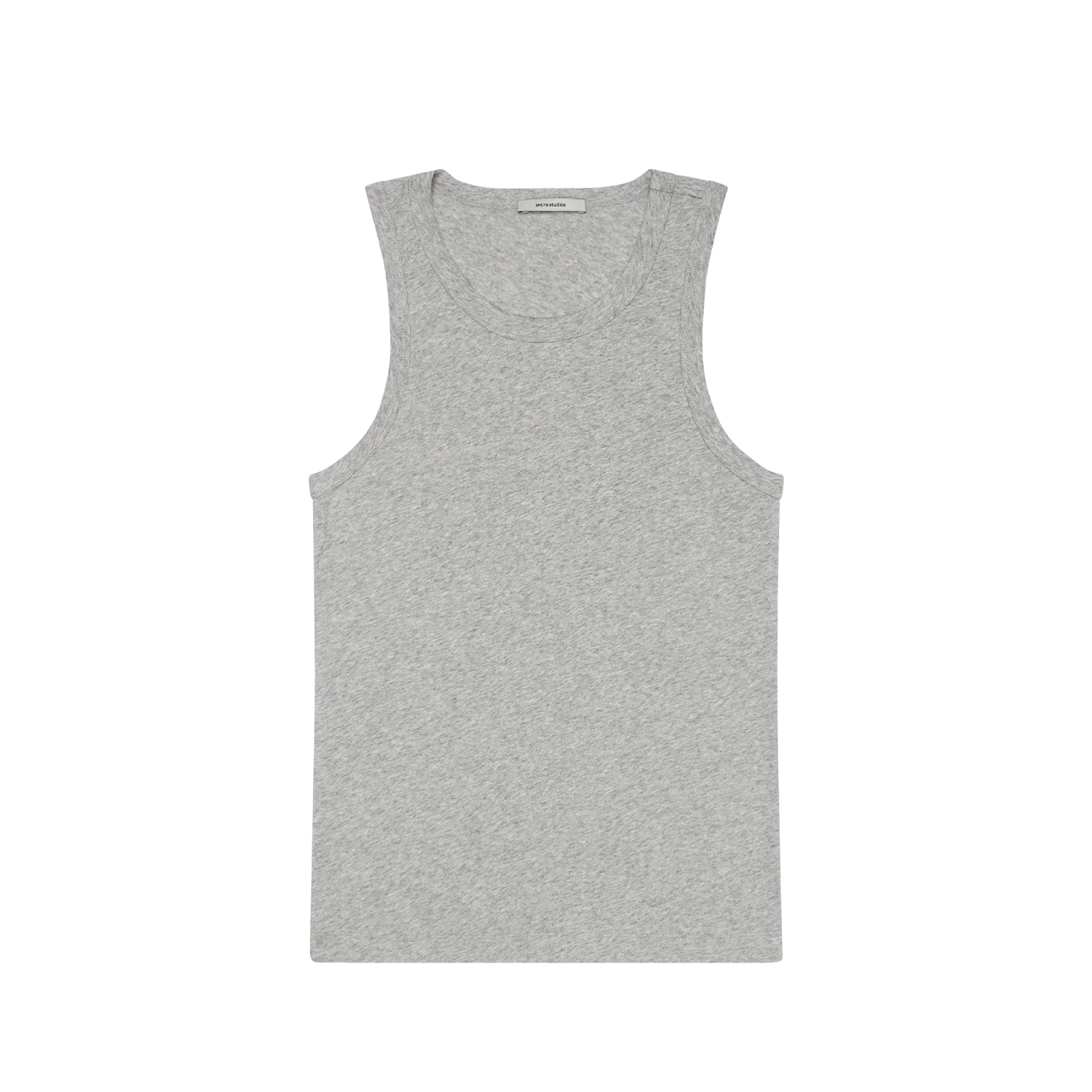 SHEER TANK GREY MARLE