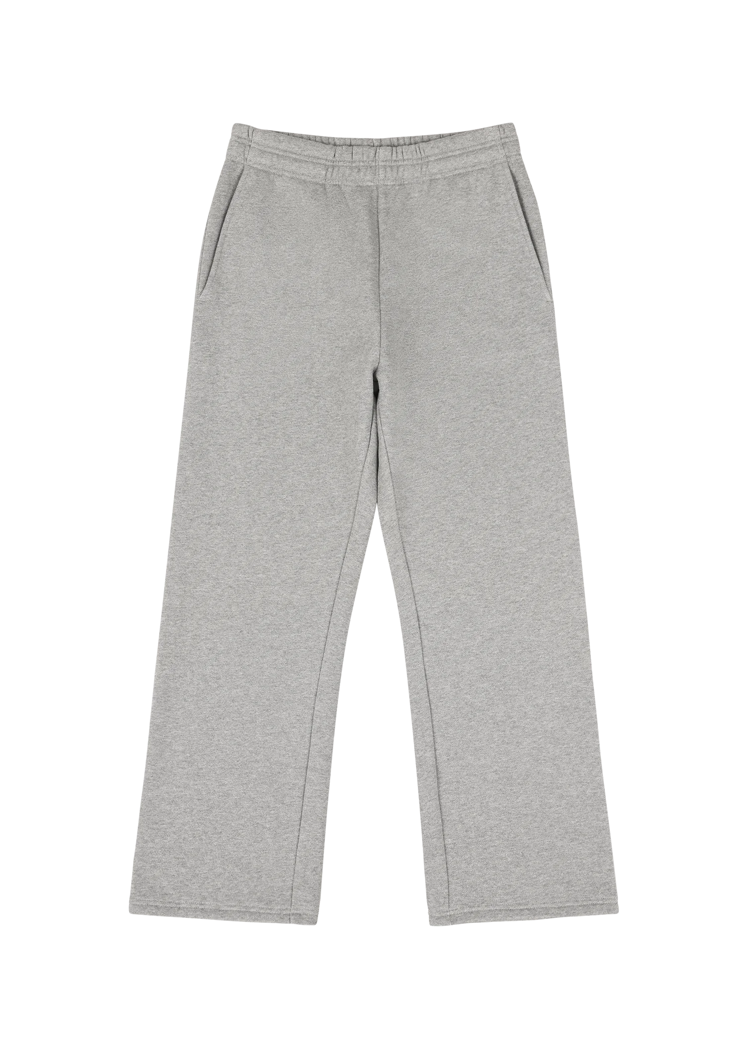 STRAIGHT LEG SWEATPANT GREY MARLE