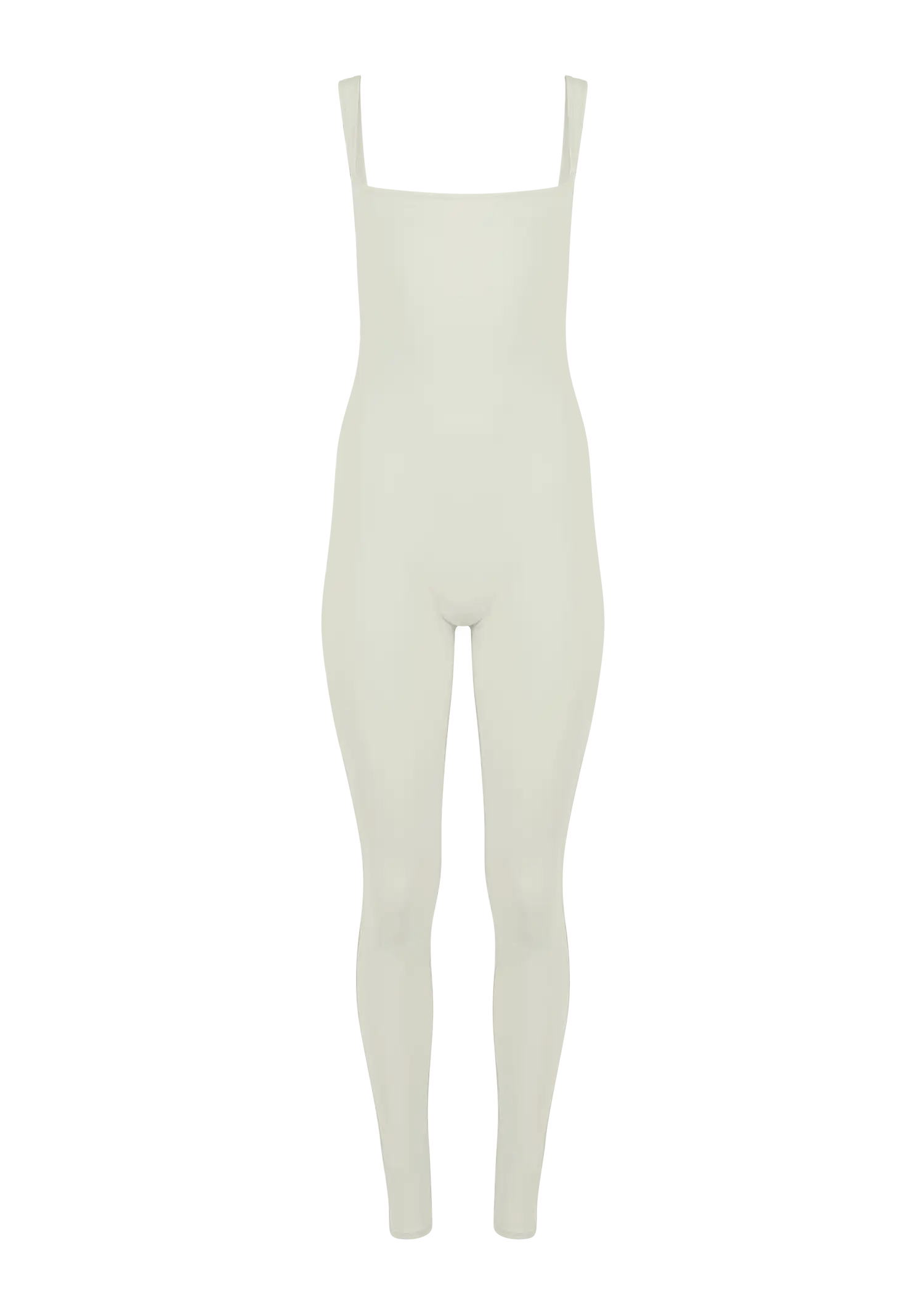 SQUARE NECK CATSUIT - NYLON SPANDEX RICE