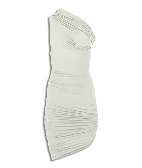 MINI PILLAR DRESS FOG