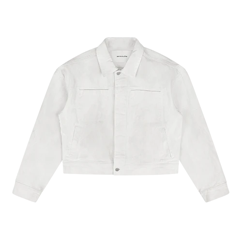 GEM DENIM JACKET BONE