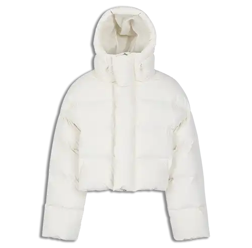 MML HOODED PUFFER - PU PEROXIDE
