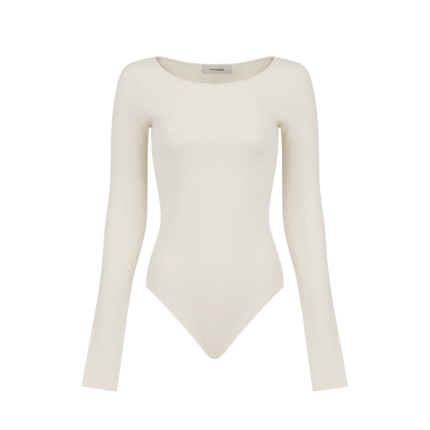 SCOOP NECK BODYSUIT OFF WHITE