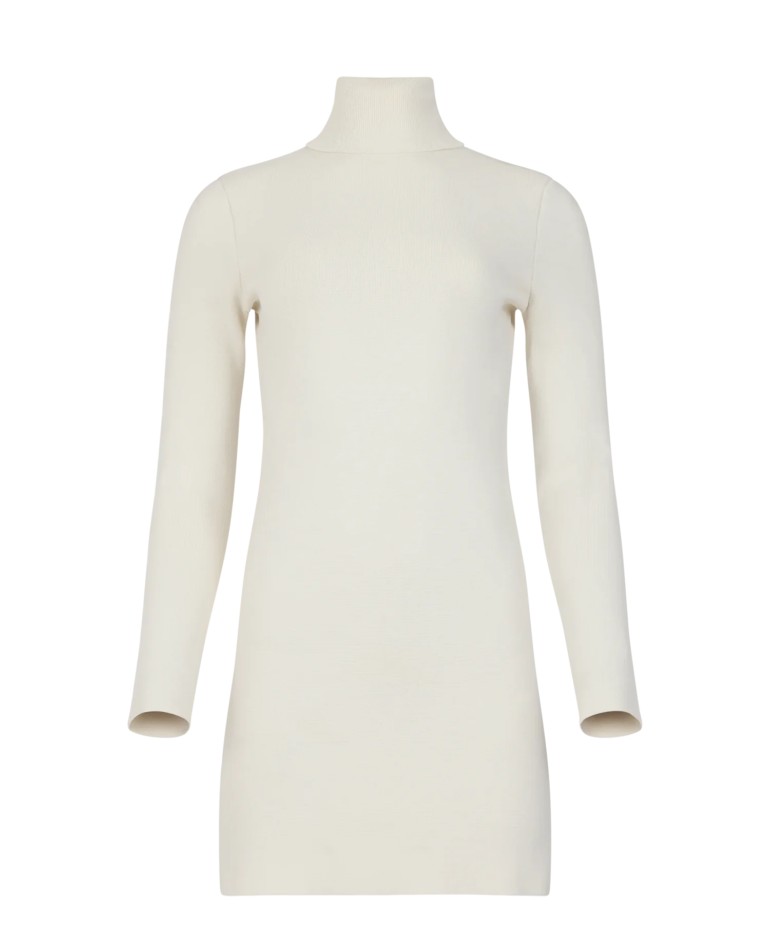 COMPRESSED MINI DRESS OFF WHITE