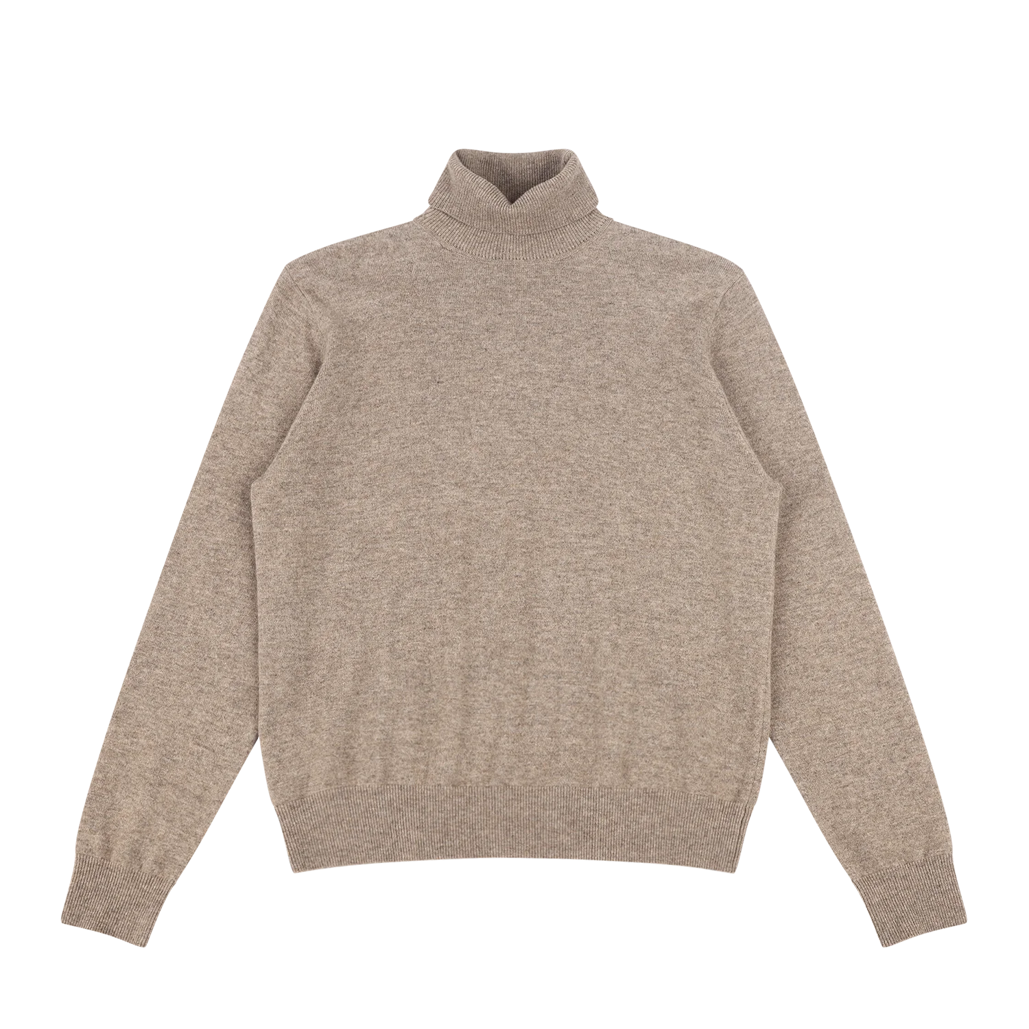 KNIT TURTLENECK CAMEL