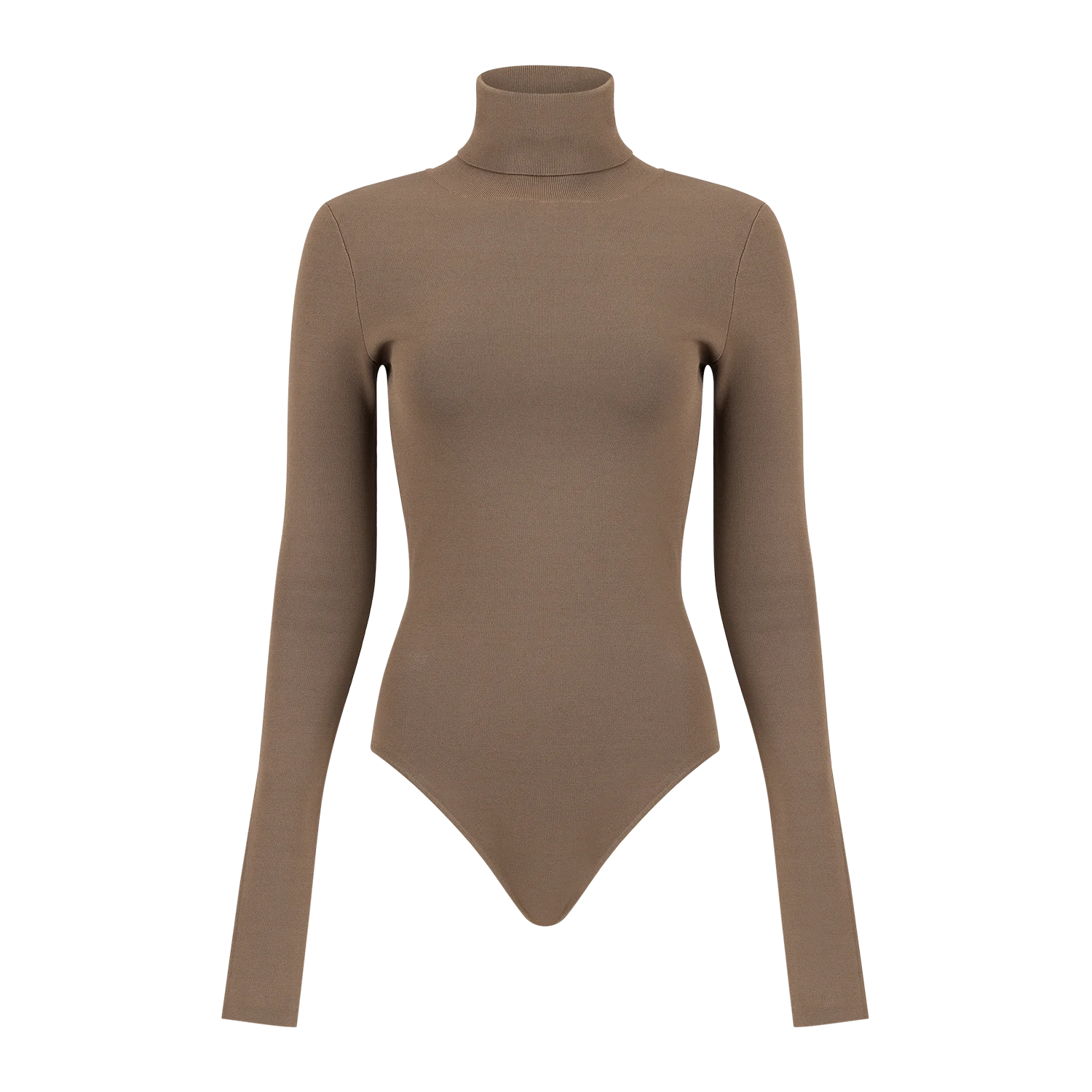 TURTLENECK BODYSUIT TAN