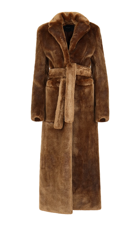 LE TAUREAU COAT BROWN