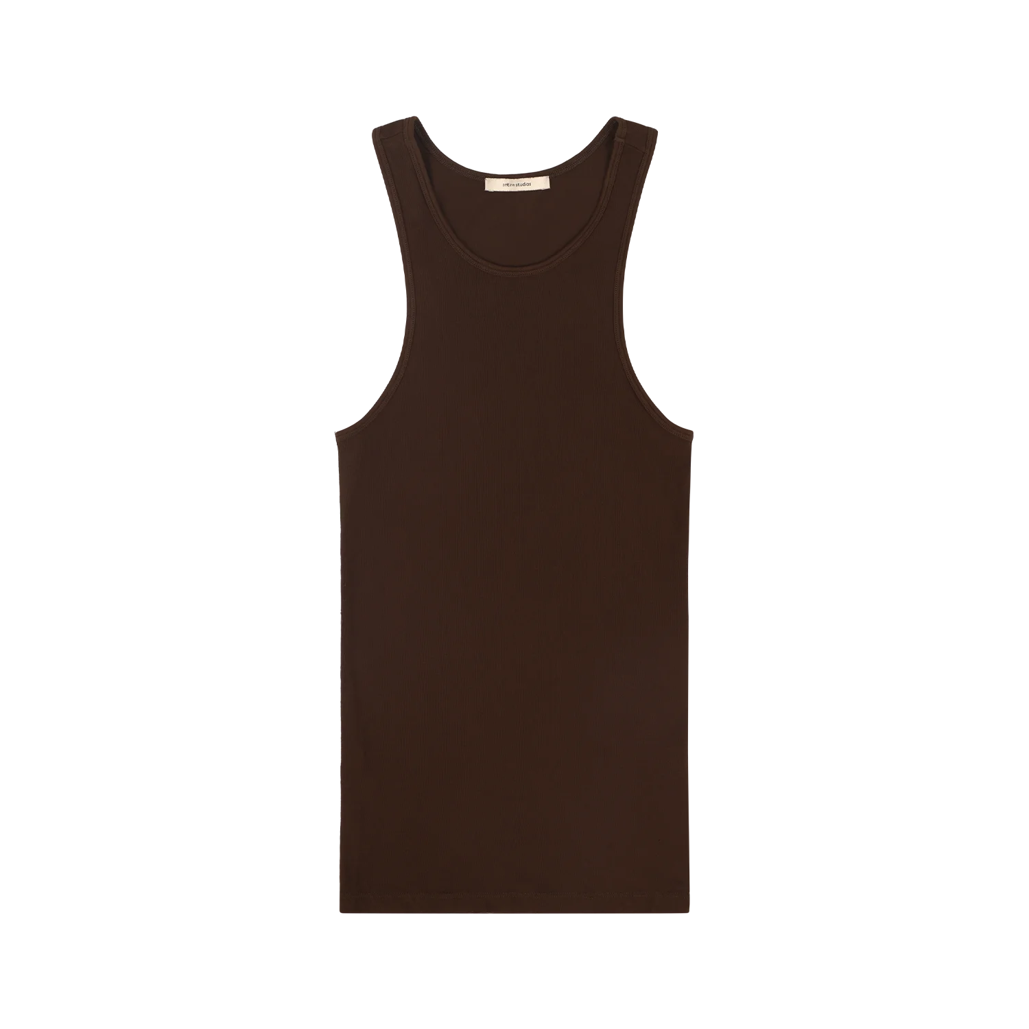 MUSCLE TANK TOP BRUNETTE