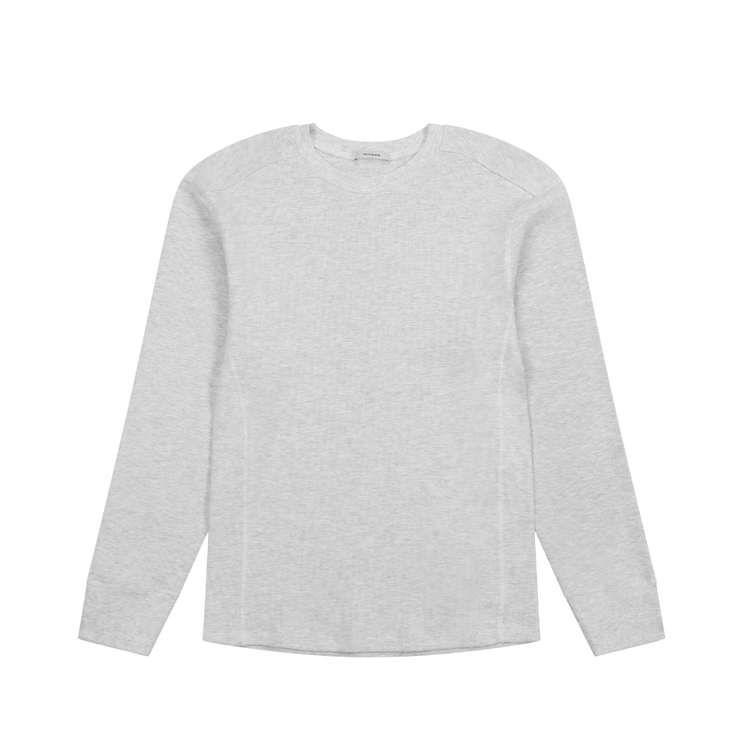 THERMAL LONG SLEEVE HEATHER GREY