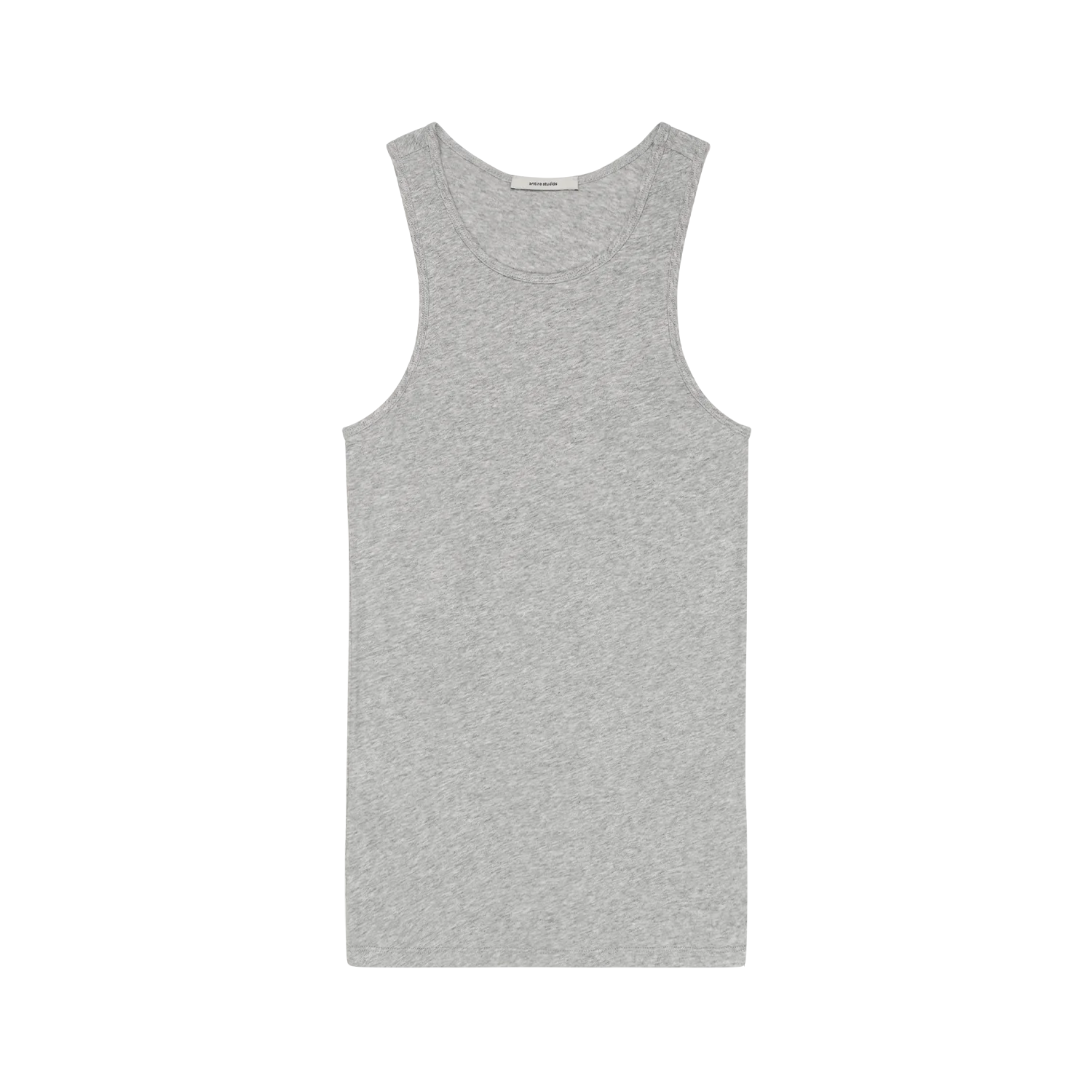 MUSCLE TANK TOP GREY MARLE