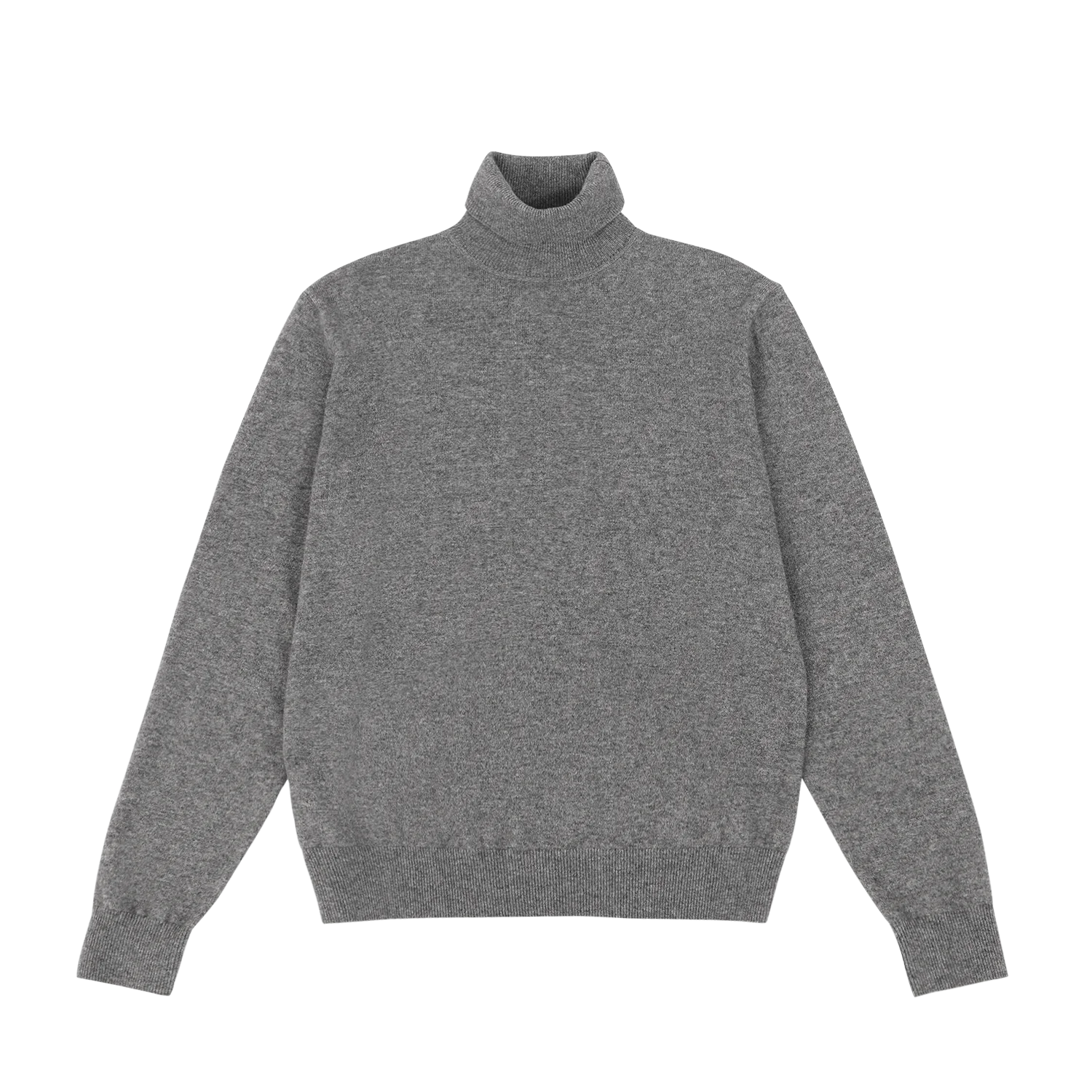 KNIT TURTLENECK CONCRETE