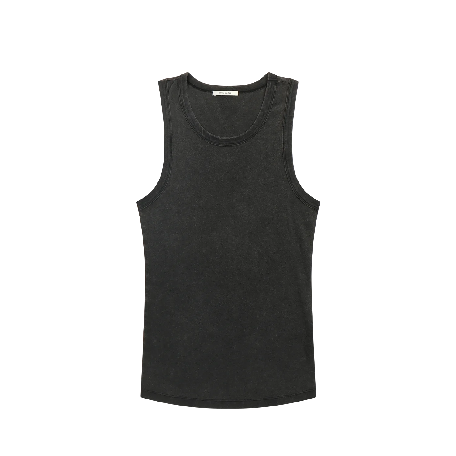 SHEER TANK WASHED BLACK