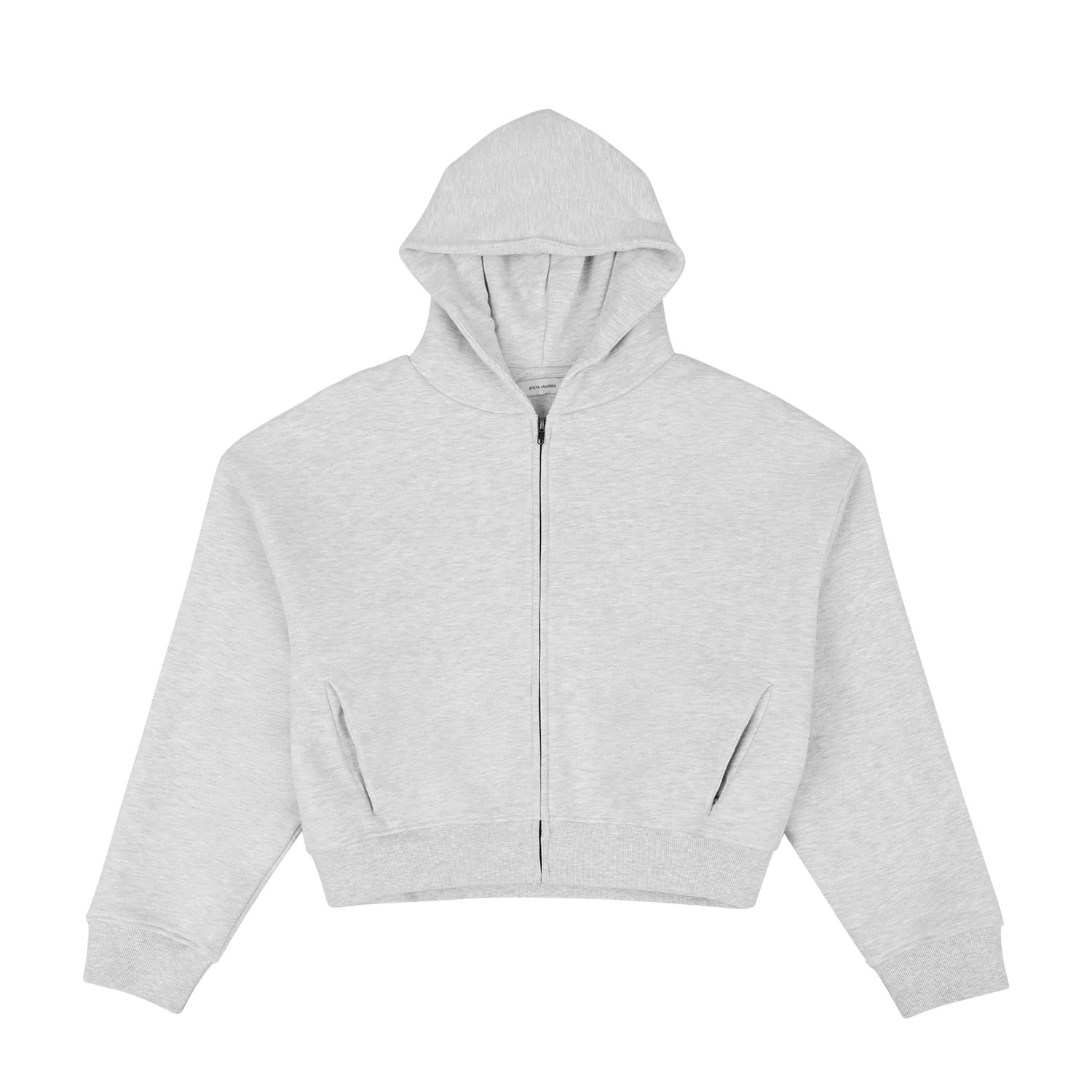 THERMAL HOOD HEATHER GREY