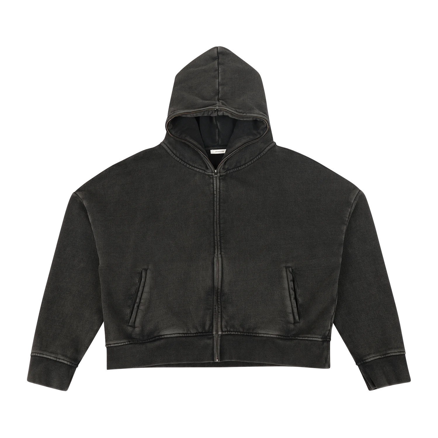 ETERNAL ZIP WASHED BLACK