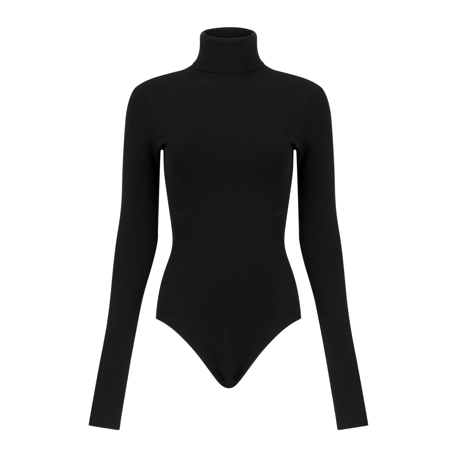 TURTLENECK BODYSUIT BLACK
