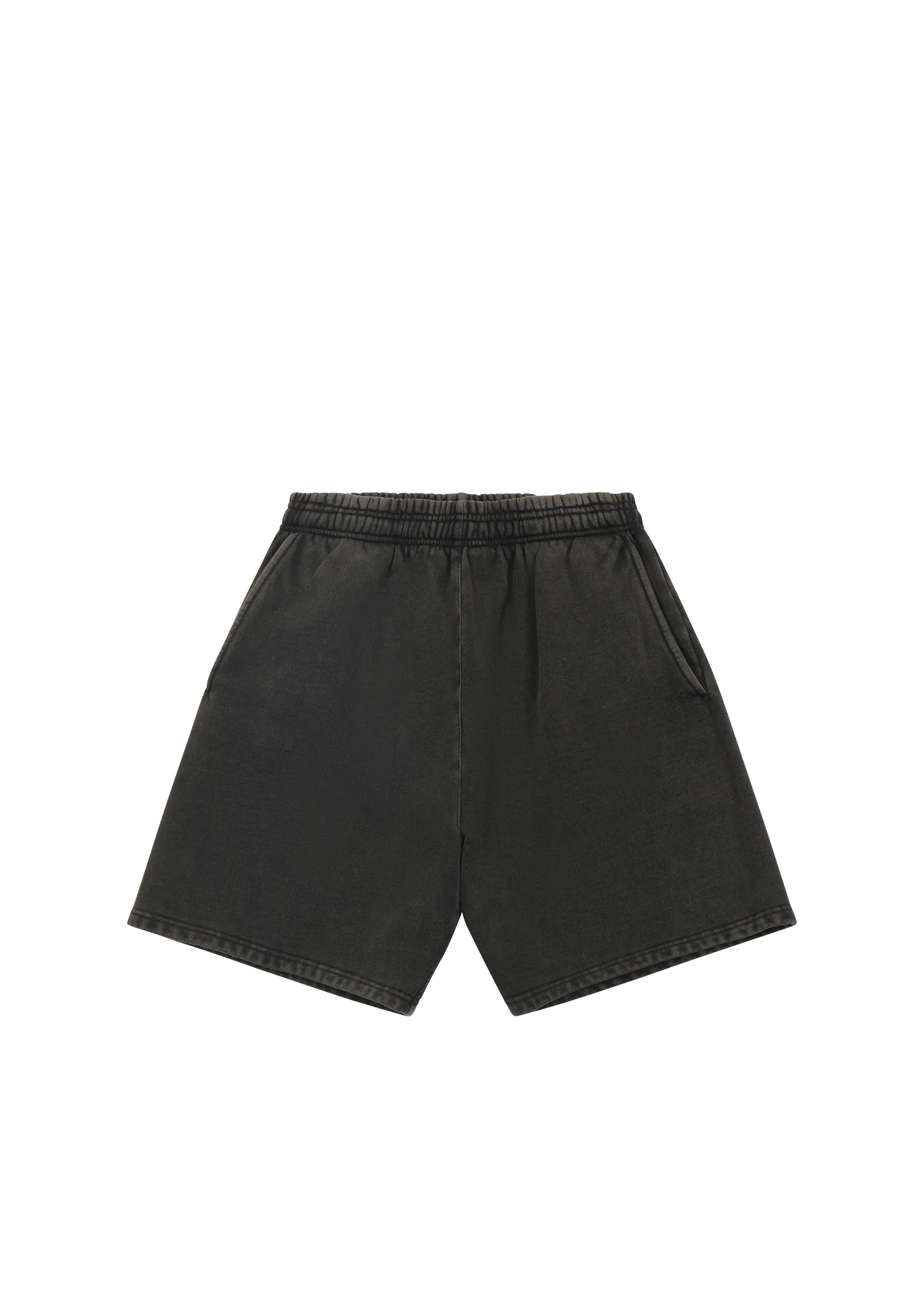 STANDARD SWEATSHORT WASHED BLACK