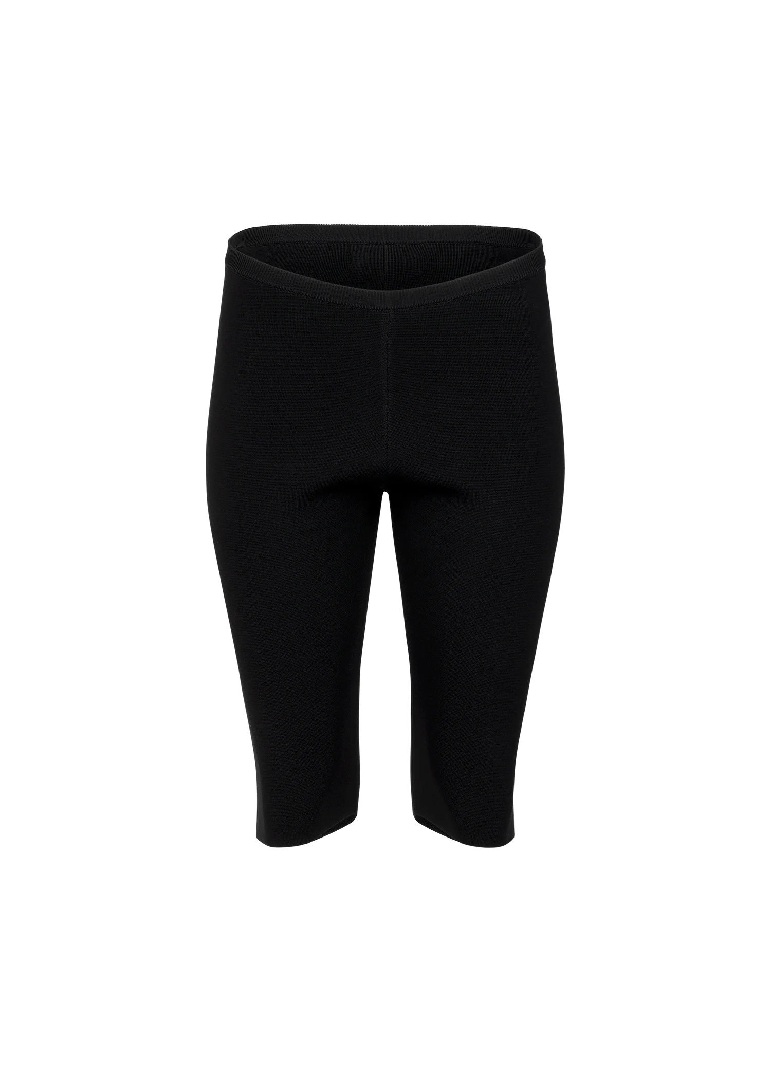 KNIT CAPRI BLACK