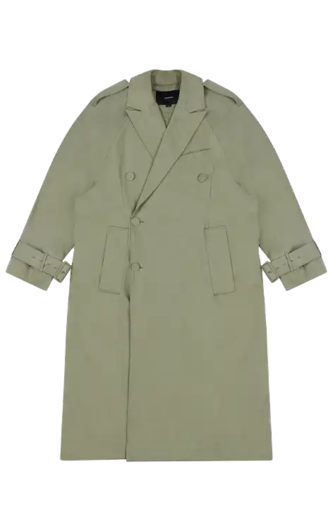 DOUBLE BREASTED COAT TRENCH