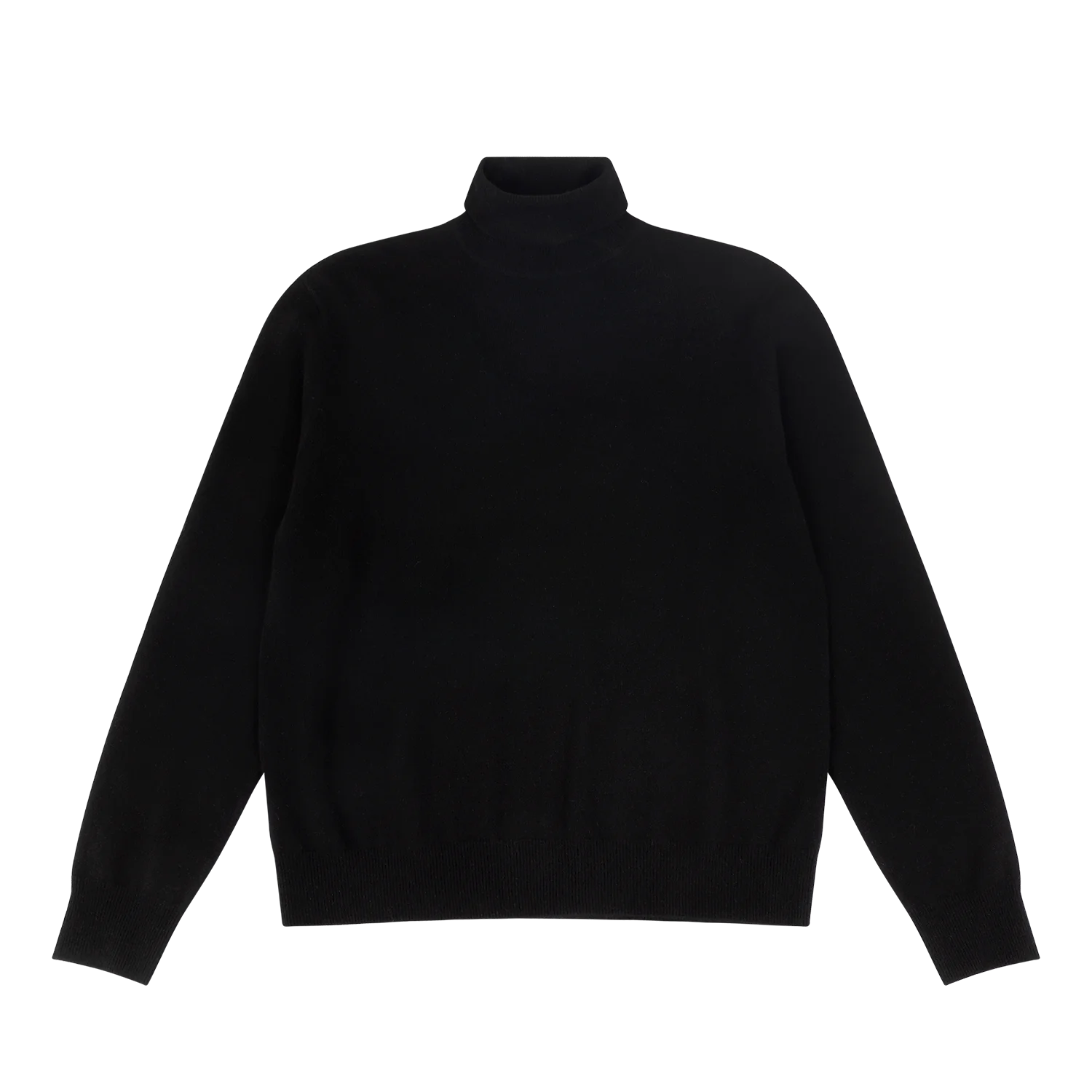 KNIT TURTLENECK BLACK