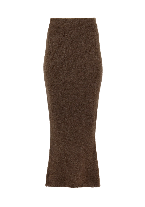 KNIT TUBE SKIRT RYE