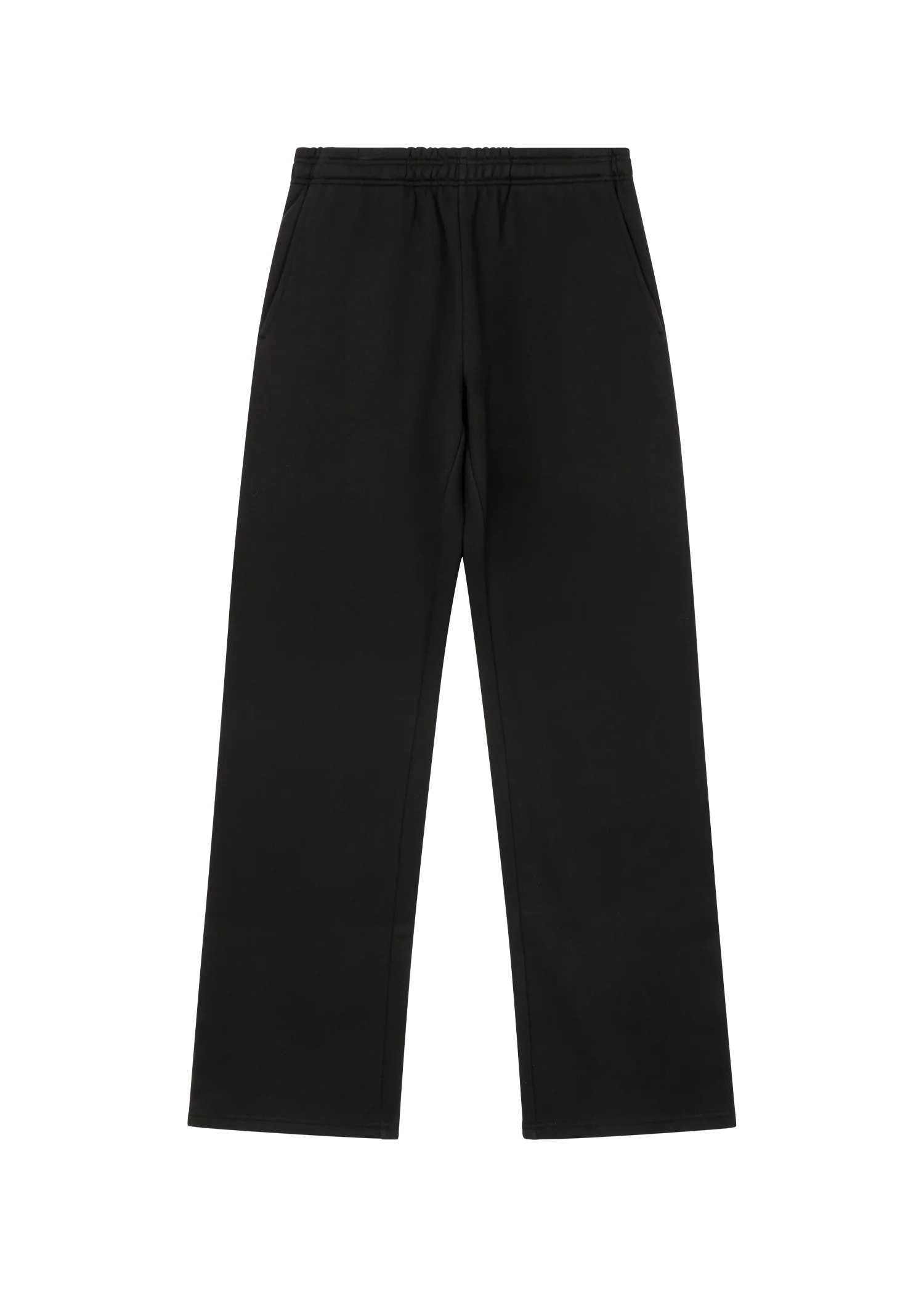 STRAIGHT LEG SWEATPANT BLACK