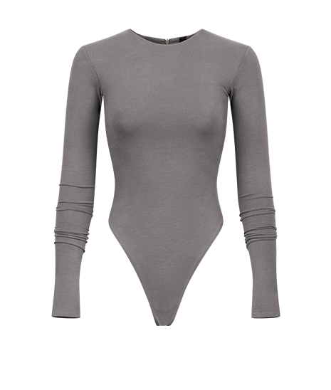 LS BODYSUIT COTTON SPANDEX SATELLITE