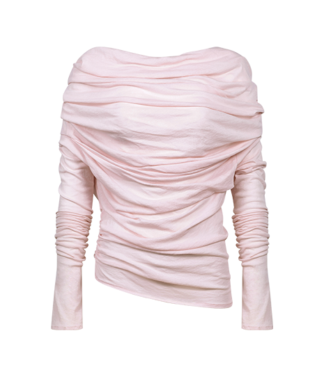 BOUND TOP MUTED PINK