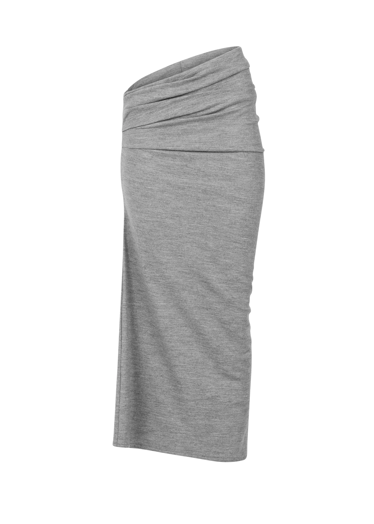 WOOL SKIRT DUST GREY