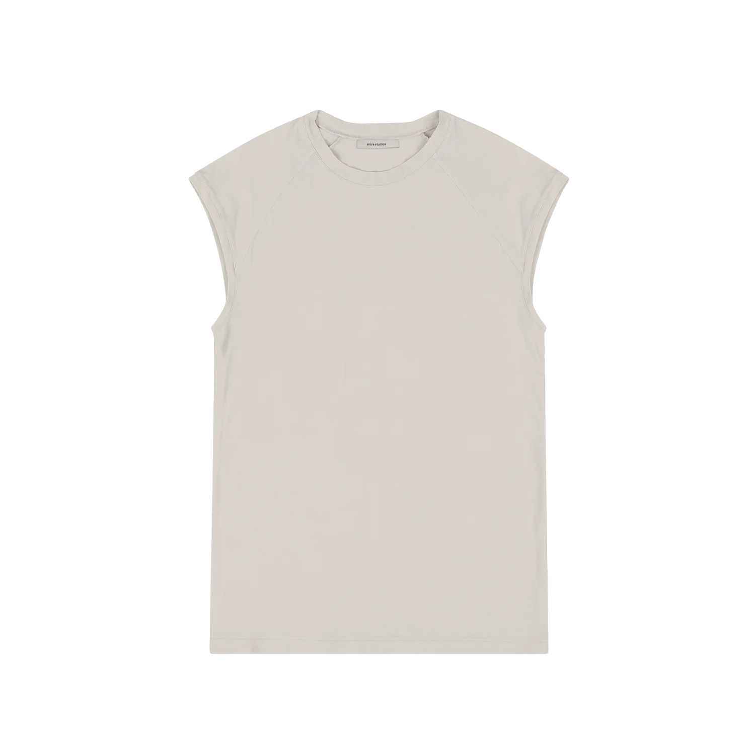 CUT OFF TANK OFF-WHITE