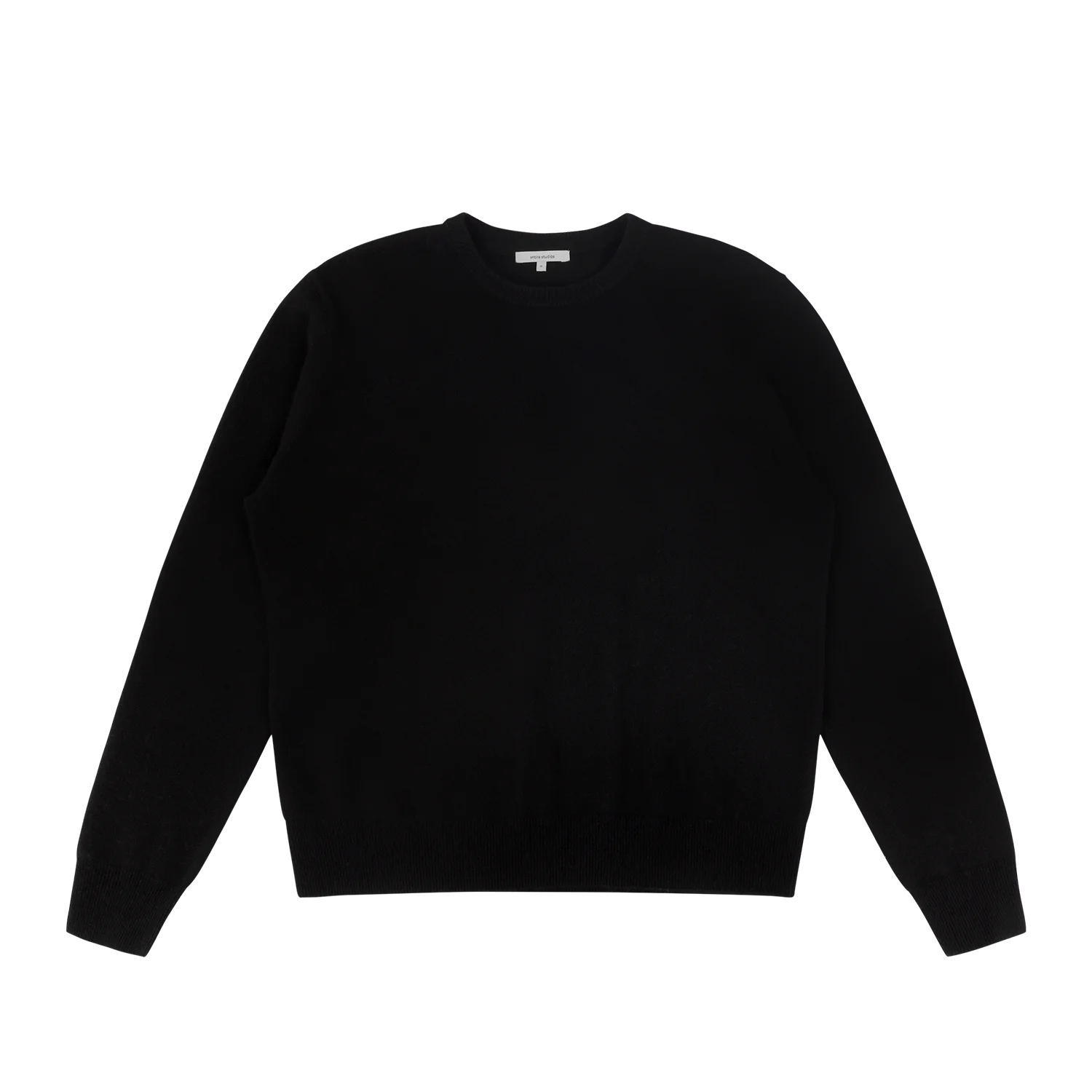 KNIT CREWNECK BLACK