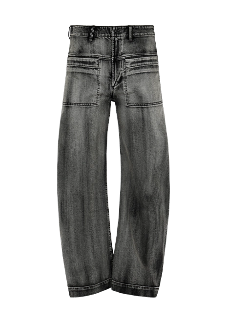 ASSET DENIM PANT CHARGRILL